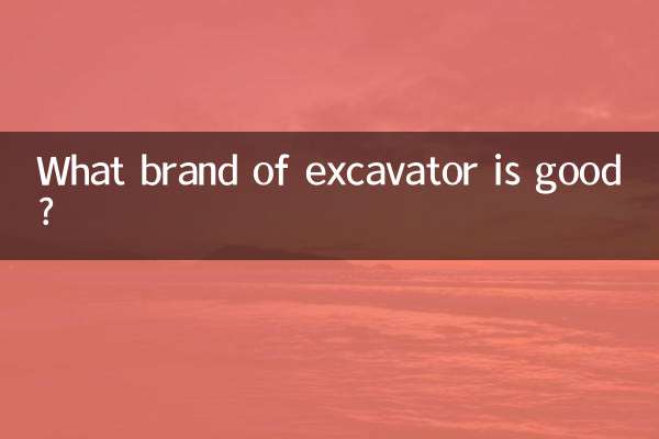 Welche Baggermarke ist gut?