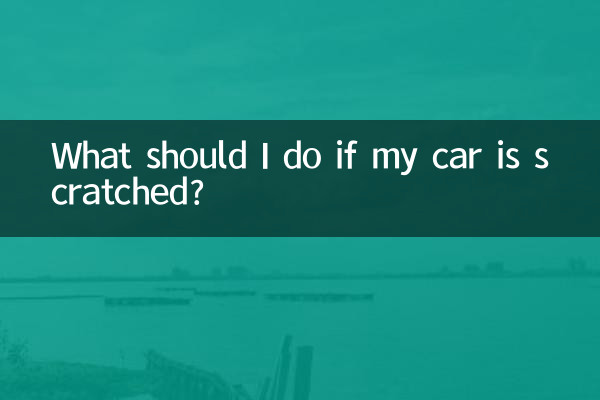 আমার গাড়ী স্ক্র্যাচ হলে আমি কি করব?