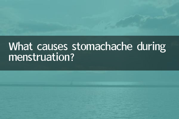 Что вызывает боль в животе во время менструации?