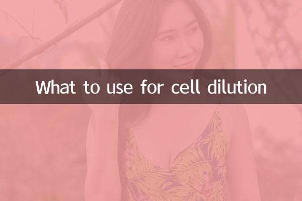 Was ist zur Zellverdünnung zu verwenden?