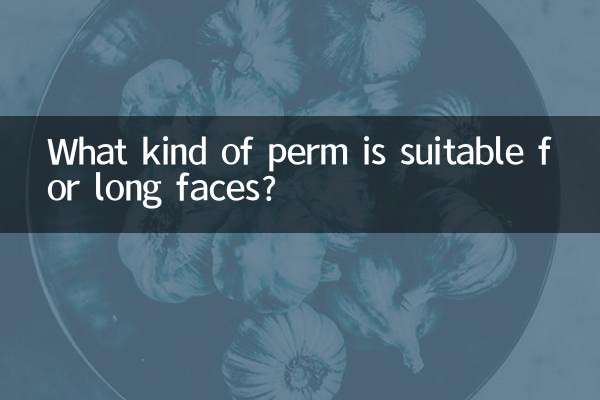 Quel type de permanente convient aux visages longs ?