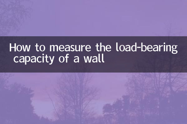 怎麼衡量牆體的承重