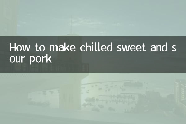 ठंडा मीठा और खट्टा पोर्क कैसे बनायें