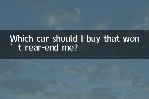 مجھے کون سی کار خریدنی چاہئے جو مجھے پیچھے نہیں کرے گی؟