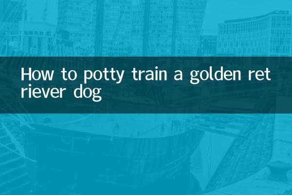 ایک سنہری بازیافت والے کتے کو کس طرح پوٹی کی تربیت دیں