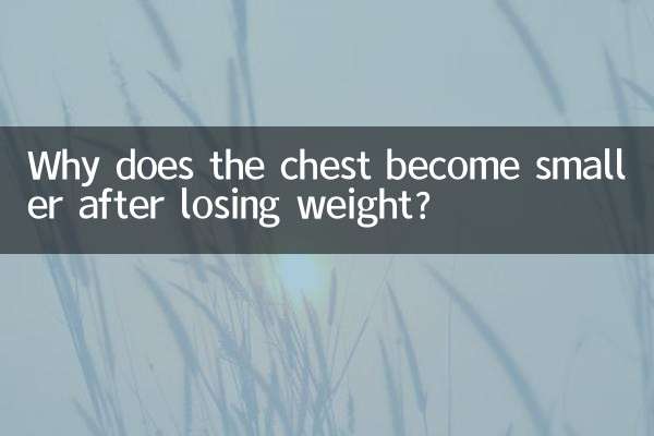 ওজন কমার পর বুক ছোট হয়ে যায় কেন?
