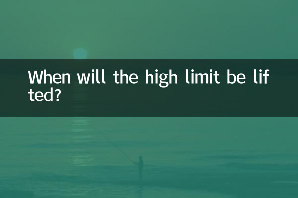 When will the high limit be lifted?