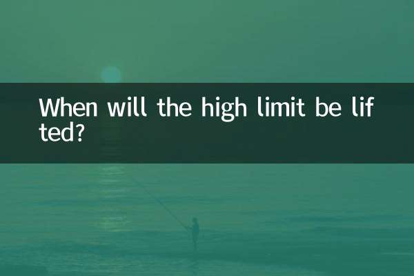 When will the high limit be lifted?