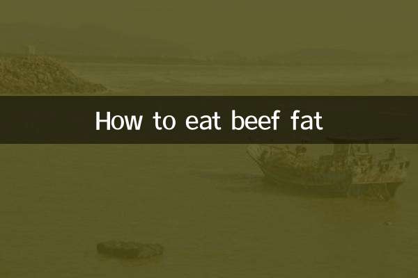 How to eat beef fat