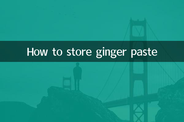 怀姜糖膏怎么存放