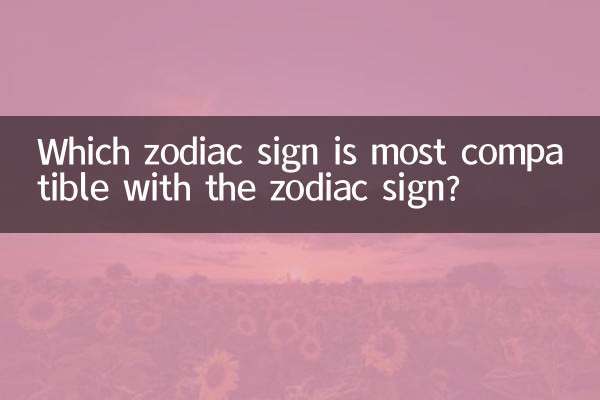 ¿Qué signo del zodíaco es más compatible con el signo del zodíaco?