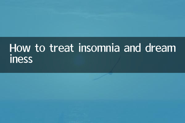 Wie man Schlaflosigkeit und Träumerei behandelt