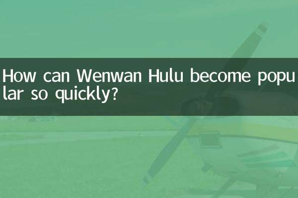 Come può Wenwan Hulu diventare popolare così rapidamente?