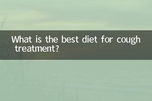 Was ist die beste Diät zur Hustenbehandlung?