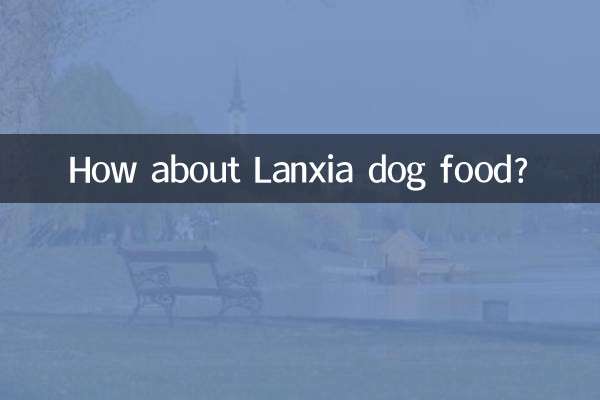 兰夏狗粮怎么样呢