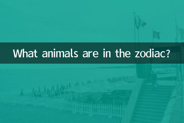 Quali animali ci sono nello zodiaco?