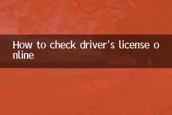 آن لائن ڈرائیور کا لائسنس کیسے چیک کریں