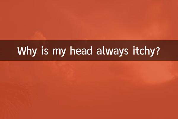 Warum juckt mein Kopf immer?