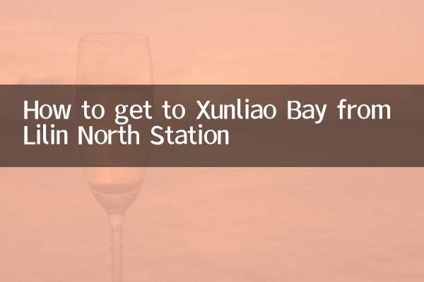 Como chegar à Baía de Xunliao saindo da Estação Lilin Norte