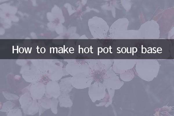 Come preparare la base per la zuppa calda