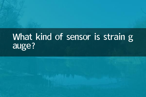 Que tipo de sensor é o extensômetro?