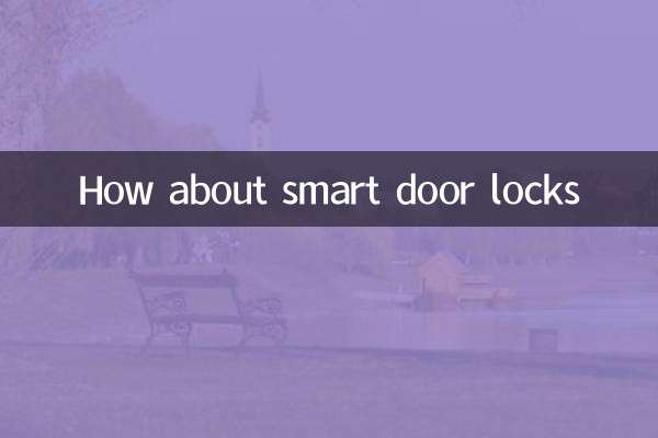 Que diriez-vous des serrures de porte intelligentes ?