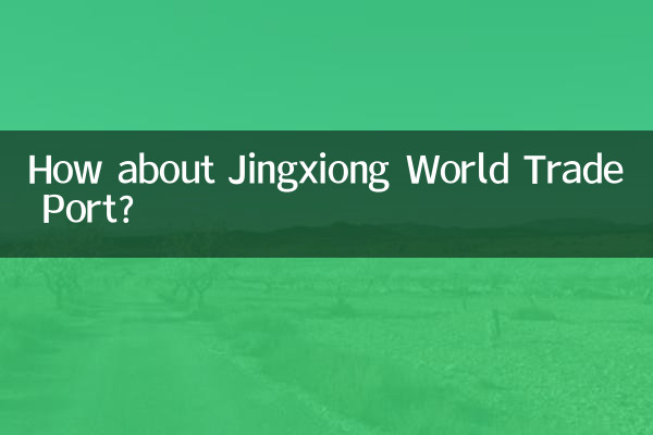 जिंगक्सिओनग वर्ल्ड ट्रेड पोर्ट के बारे में क्या ख्याल है?