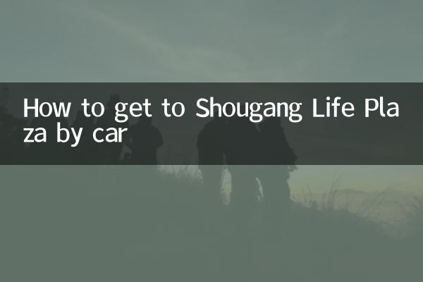 Como chegar ao Shougang Life Plaza de carro