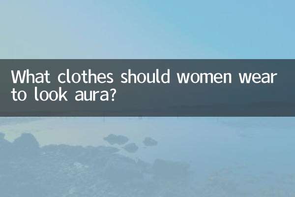 Que roupas as mulheres devem usar para parecerem aura?