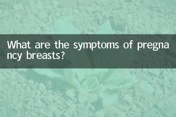Quais são os sintomas dos seios da gravidez?