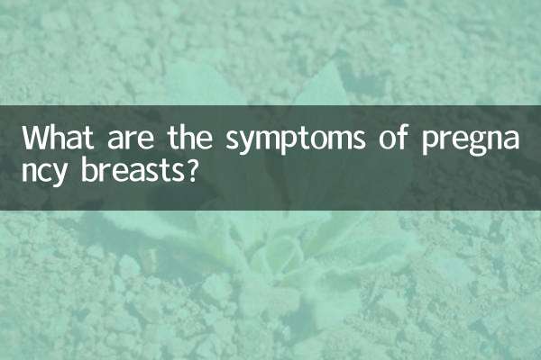 Quais são os sintomas dos seios da gravidez?