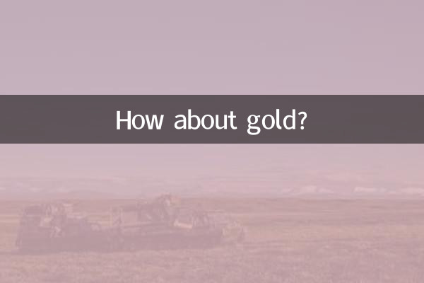 Che ne dici dell'oro?