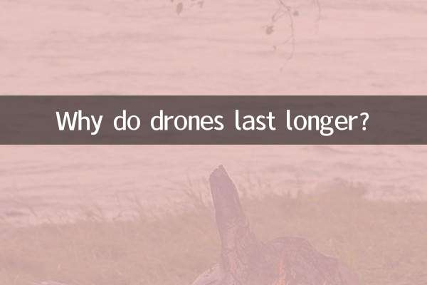 Why do drones last longer?