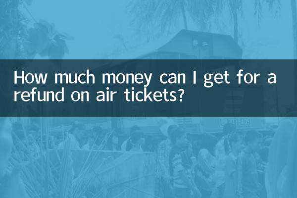 Combien d’argent puis-je obtenir pour un remboursement sur les billets d’avion ?