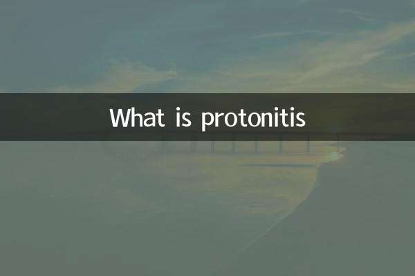 ¿Qué es la protonitis?