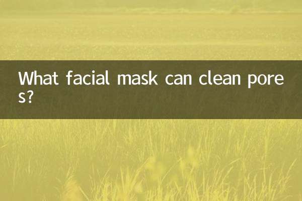 কোন মুখের মাস্ক ছিদ্র পরিষ্কার করতে পারে?