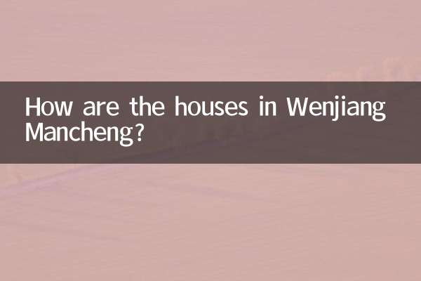 温江漫城的房子怎么样