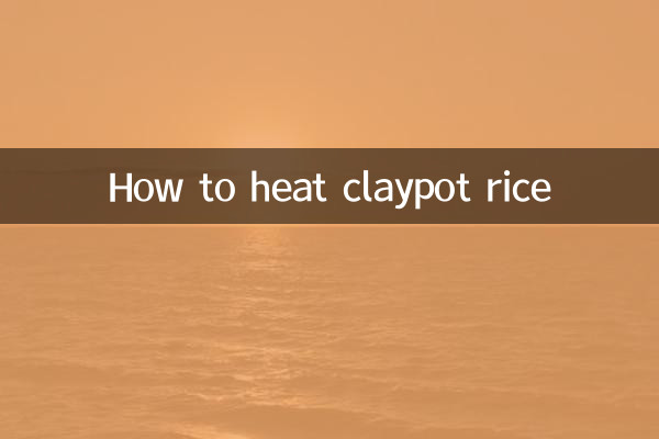 Come riscaldare il riso in terracotta