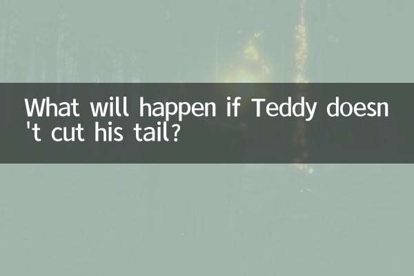 泰迪不剪尾巴会怎么样