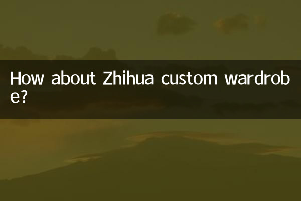 Как насчет индивидуального гардероба Zhihua?