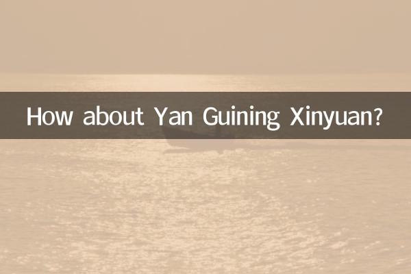 Che ne dici di Yan Guining Xinyuan?