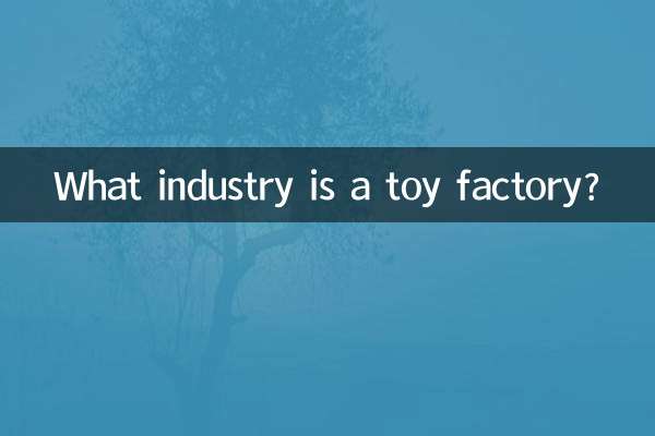 What industry is a toy factory?