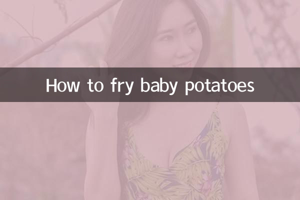 How to fry baby potatoes