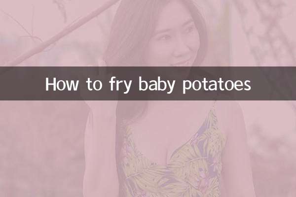 How to fry baby potatoes