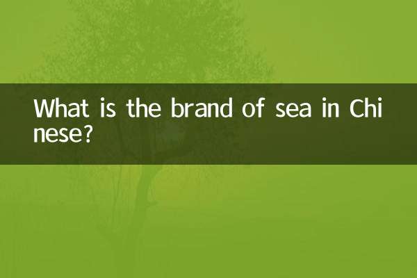 What is the brand of sea in Chinese?