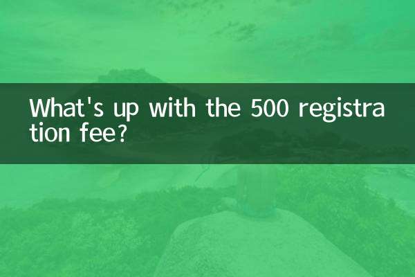 Che succede con la quota di registrazione di 500?