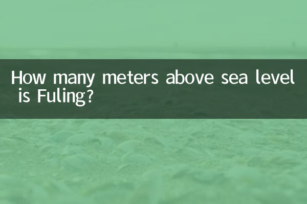 سمندر کی سطح سے کتنے میٹر بلندی پر ہے؟