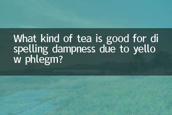 হলুদ কফের কারণে স্যাঁতসেঁতে ভাব দূর করার জন্য কোন ধরনের চা ভালো?