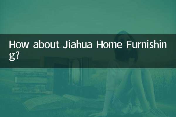 Qu’en est-il de l’ameublement Jiahua ?
