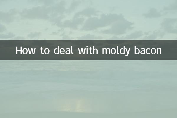 Cómo lidiar con el tocino mohoso